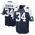 D.Cowboys #34 Jalen Thompson Player Navy-White Alternate Home Game Hdoa Stitched Jerseys