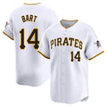 P.Pirates #14 Joey Bart Player White Home Limited Hdoa Stitched Jerseys