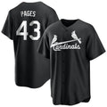 St. Louis Cardinals #43 Pedro Pages Player Black City Connect Home Limited Hdoa Stitched Jerseys