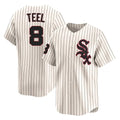 C.White Sox #8 Kyle Teel Player Cream Cooperstown Collection Limited Home Hdoa Stitched Jerseys