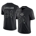 C.Bears #84 Colston Loveland Player Black REFLECTIVE Limited Game Hdoa Stitched Jerseys