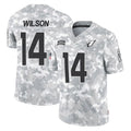 A.Cardinals #14 Michael Wilson Player Camo Salute to Service Limited Home Hdoa Stitched Jerseys