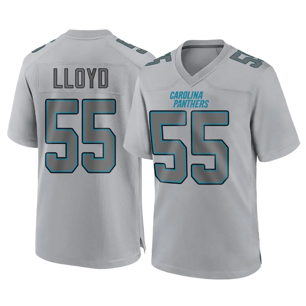 C.Panthers #55 Devin Lloyd Player Gray Atmosphere Fashion Game Hdoa Stitched Jerseys