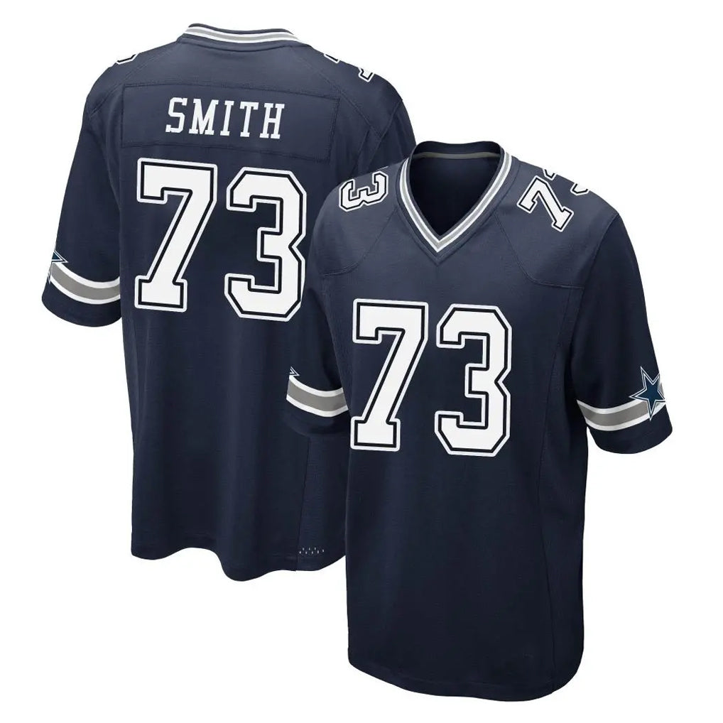 D.Cowboys #73 Tyler Smith Player Navy Home Game Hdoa Stitched Jerseys