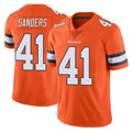D.Broncos #41 Drew Sanders Player Orange Vapor Untouchable Limited Home Game Hdoa Stitched Jerseys