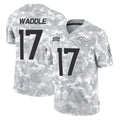 D.Broncos #17 Jaylen Waddle Player Arctic Camo Salute To Service Limited Hdoa Stitched Jerseys