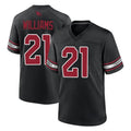 A.Cardinals #21 Garrett Williams Player Black Alternate Game Hdoa Stitched Jerseys