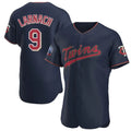 M.Twins #9 Trevor Larnach Player Navy 60th Home Limited Elite Hdoa Stitched Jerseys