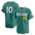 B.Red Sox #10 Trevor Story Player Green City Connect Limited Home Game Hdoa Stitched Jerseys
