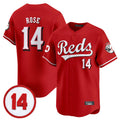 C.Reds #14 Pete Rose Player Red Vapor Premier Limited Home Hdoa Stitched Jerseys