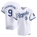 KC.Royals #9 Vinnie Pasquantino Player White Alt Limited Home Hdoa Stitched Jerseys