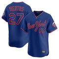 NY.Mets #27 Mark Vientos Player Royal T-shirt Home Limited Elite Hdoa Stitched Jerseys