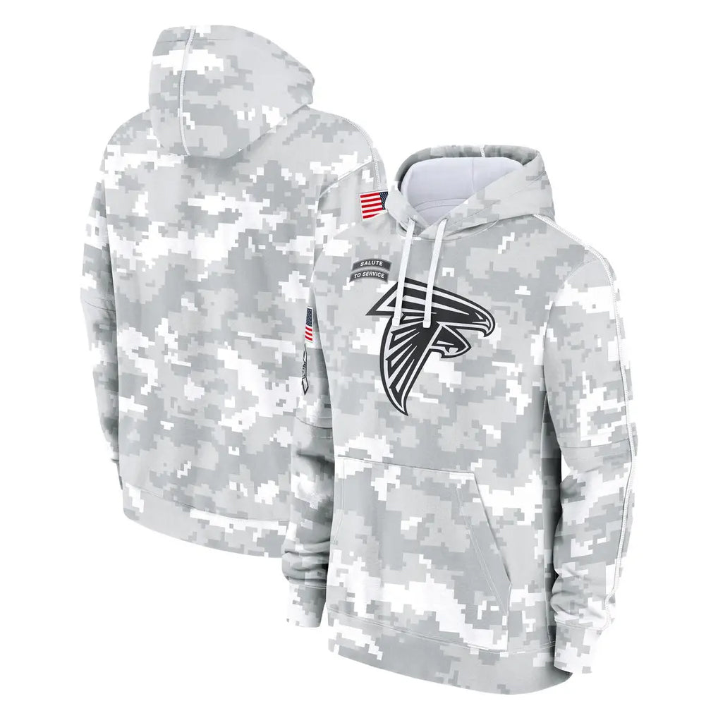 A.Falcons ## Falcons Blank Player Arctic Camo Salute to Service Limited Hoodie Hdoa Stitched Jerseys