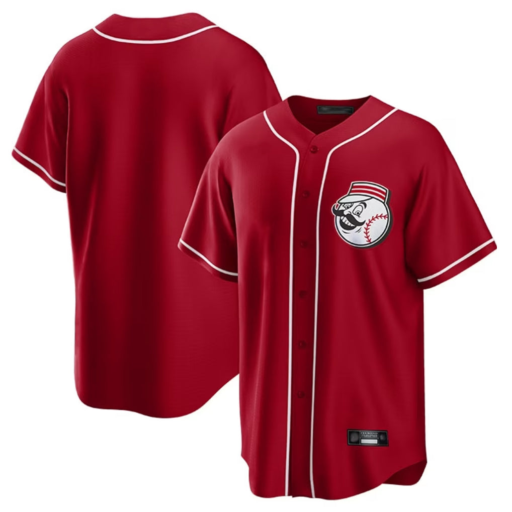 C.Reds ## Red Blank Player Red Home Game Hdoa Stitched Jerseys