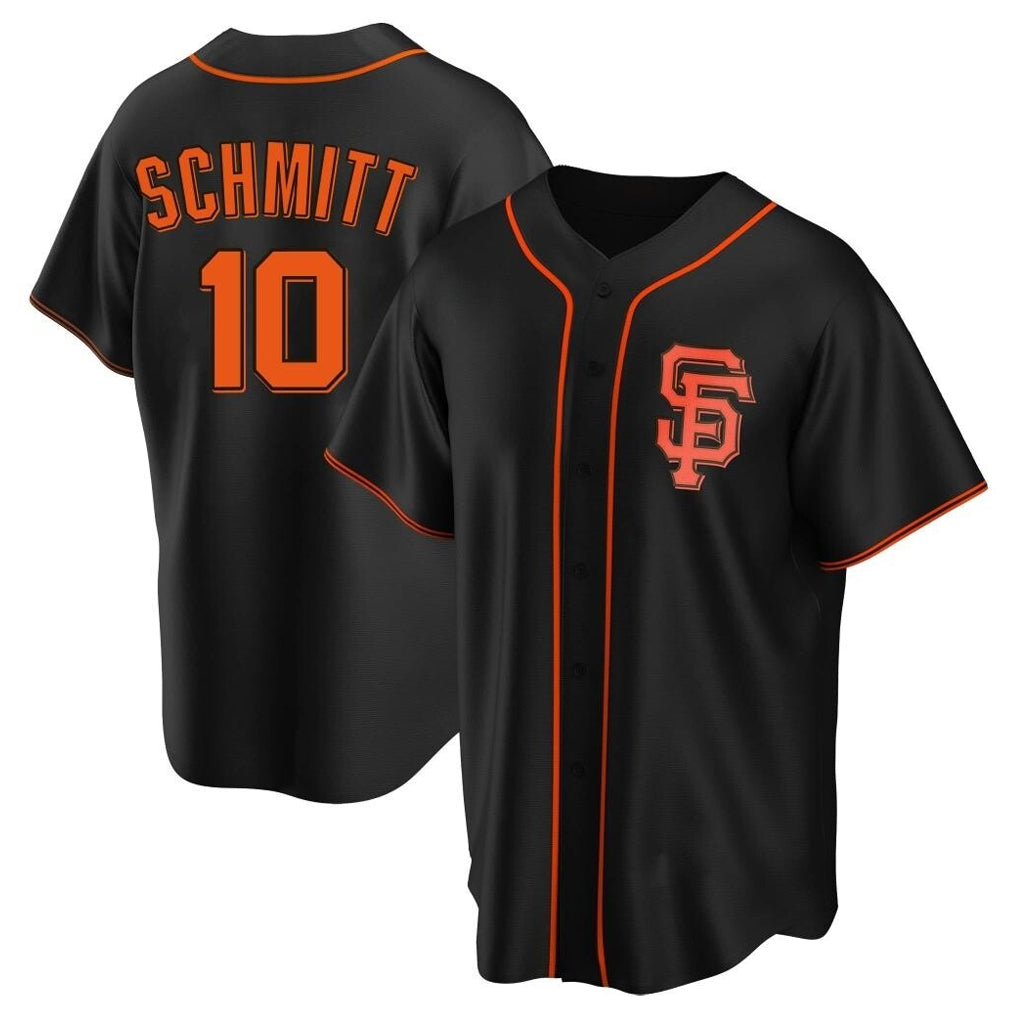 SF.Giants #10 Casey Schmitt Player  Black 2026 Home Game Hdoa Stitched Jerseys