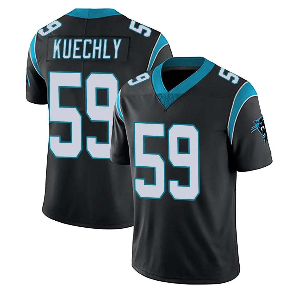C.Panthers #59 Luke Kuechly Player Black Vapor Untouchable Limited Game Hdoa Stitched Jerseys