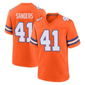 D.Broncos #41 Drew Sanders Player Orange Alternate Collection Throwback Game Hdoa Stitched Jerseys