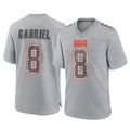 C.Browns #8 Dillon Gabriel Player Gray Atmosphere Fashion Game Hdoa Stitched Jerseys