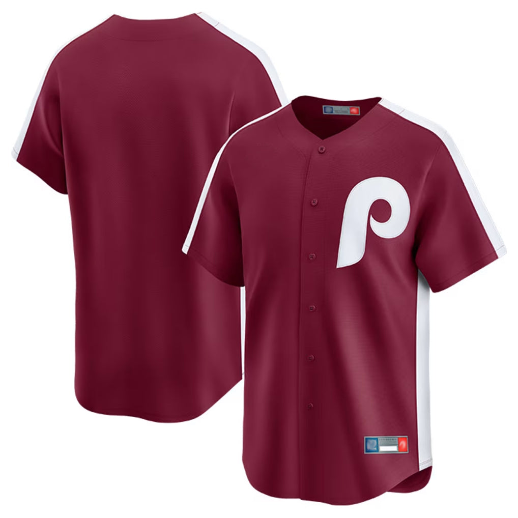 P.Phillies ## Phillies Blank Player Red Cooperstown Collection Limited Home Hdoa Stitched Jerseys