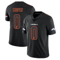 D.Broncos #0 Jonathon Cooper Player Black Impact Limited Game Hdoa Stitched Jerseys