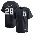 D.Tigers #28 Javier B¨¢ez Player Navy Home Limited Game Hdoa Stitched Jerseys