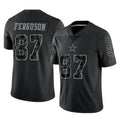 D.Cowboys #87 Jake Ferguson Player Black Limited Reflective Home Game Hdoa Stitched Jerseys