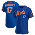 NY.Mets #17 Keith Hernandez Player Royal Limited Elite Home Hdoa Stitched Jerseys