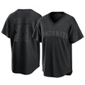 C.Reds #29 TJ Friedl Player Black T-shirt Game Home Hdoa Stitched Jerseys