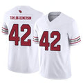 A.Cardinals #42 Dadrion Taylor-Demerson Player White Limited Hdoa Stitched Jerseys