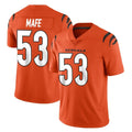 C.Bengals #53 Boye Mafe Player Orange Vapor Untouchable Limited Home Game Hdoa Stitched Jerseys