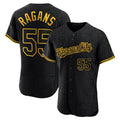 KC.Royals #55 Cole Ragans Player Black Snake Skin City Limited Elite Hdoa Stitched Jerseys