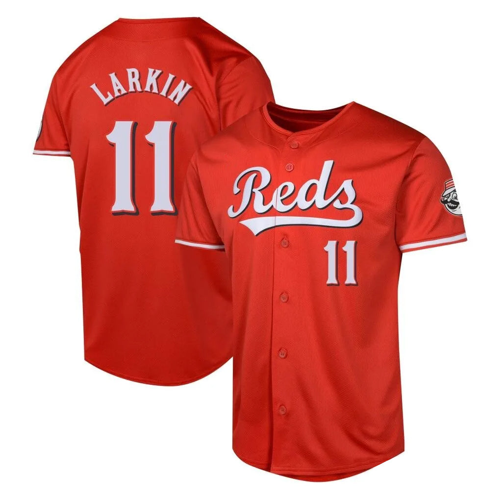 C.Reds #11 Barry Larkin Player Red 2026 City Connect Limited Home Hdoa Stitched Jerseys