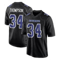 D.Cowboys #34 Jalen Thompson Player Carbon Black Fashion Home Game Hdoa Stitched Jerseys