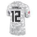A.Falcons #12 Avieon Terrell Player Arctic Camo Salute to Service Limited Hdoa Stitched Jerseys