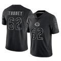 C.Bears #62 Joe Thuney Player Black REFLECTIVE Limited Game Hdoa Stitched Jerseys