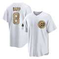 C.Cubs #8 Ian Happ Player Gold All-Star Game Home Hdoa Stitched Jerseys