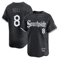 C.White Sox #8 Kyle Teel Player Black City Connect Limited Home Hdoa Stitched Jerseys