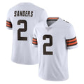 C.Browns #2 Shedeur Sanders Player White Vapor Untouchable Limited Home Game Hdoa Stitched Jerseys