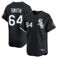 C.White Sox #64 Shane Smith Player Black Limited Home Hdoa Stitched Jerseys