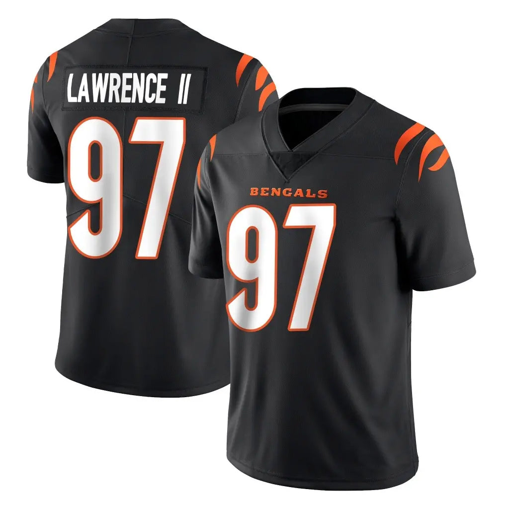 C.Bengals #97 Dexter Lawrence II Player Black Vapor Untouchable Limited Home Game Hdoa Stitched Jerseys
