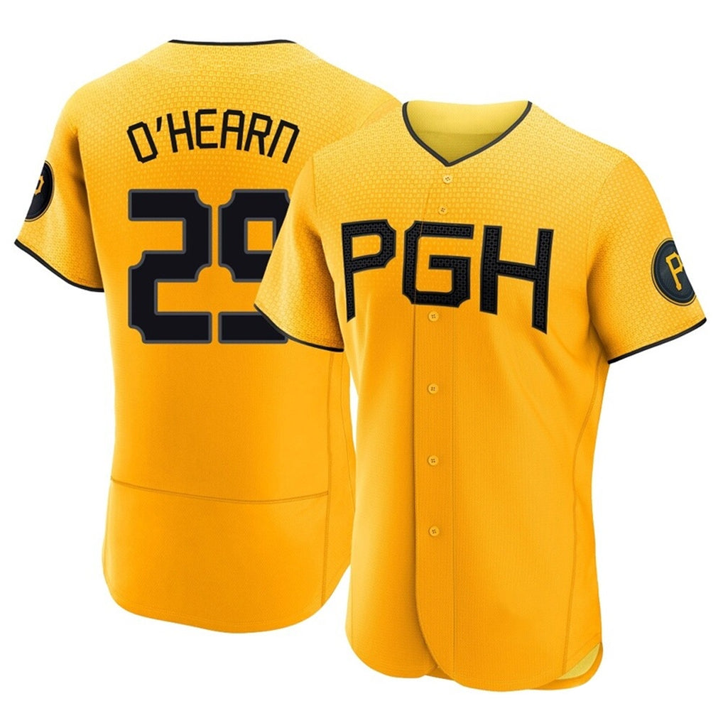 P.Pirates #29 Ryan O¡¯Hearn Player Gold City Connect Home Limited Elite Hdoa Stitched Jerseys