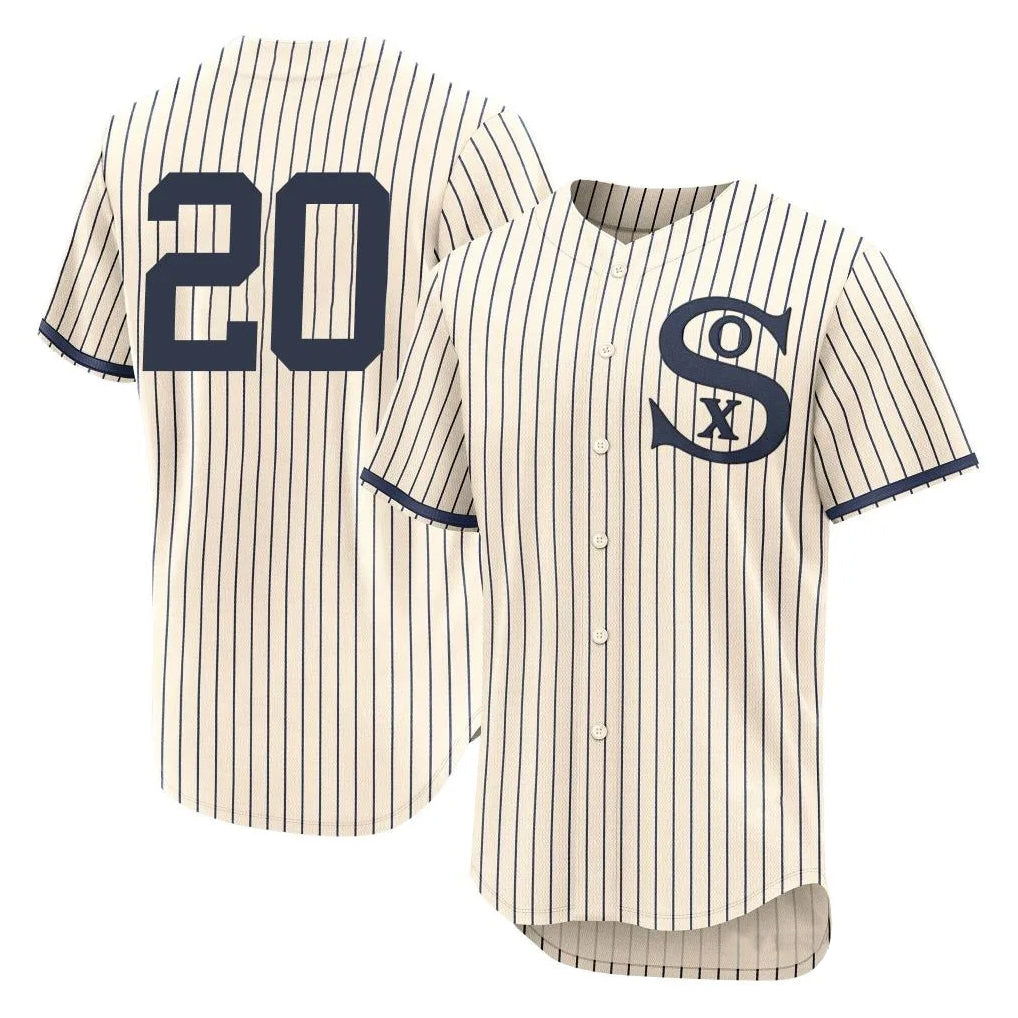 C.White Sox #20 Miguel Vargas Player Cream Field of Dreams Limited Elite Home Hdoa Stitched Jerseys