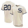 C.White Sox #20 Miguel Vargas Player Cream Field of Dreams Limited Elite Home Hdoa Stitched Jerseys