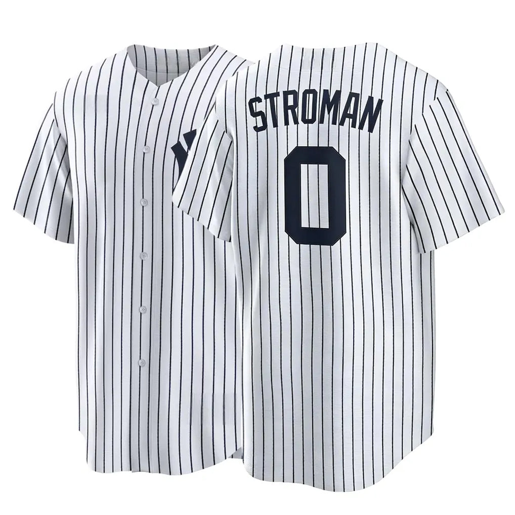 NY.Yankees #0 Marcus Stroman Player White Game Home Hdoa Stitched Jerseys