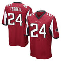 A.Falcons #24 A.J. Terrell Jr. Player Red Color Vapor Home Game Hdoa Stitched Jerseys