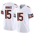 C.Bears #15 Rome Odunze Player White Vapor F.U.S.E. Limited Home Game Hdoa Stitched Jerseys