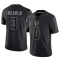A.Falcons #0 Divine Deablo Player Black RFLCTV Limited Game Hdoa Stitched Jerseys