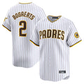 S.Diego Padres #2 Xander Bogaerts Player White Home Limited Hdoa Stitched Jerseys
