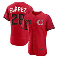 C.Reds #28 Eugenio Su¨¢rez Player Red 2026 City Connect Limited Elite Home Hdoa Stitched Jerseys