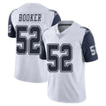 D.Cowboys #52 Tyler Booker Player White-Navy Limited Color Rush Vapor Untouchable Home Game Hdoa Stitched Jerseys